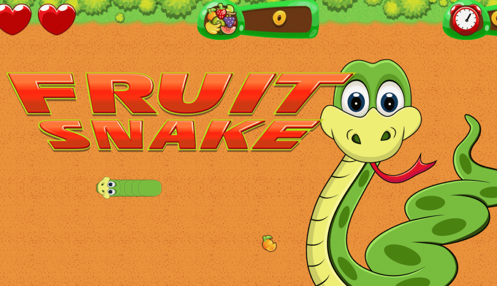 Fruit Snake | ImproveMemory.org - Brain Games for Kids and Adults